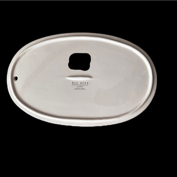 Rae Dunn Indigo Wave Pattern Cheese Charcuterie Platter - Picture 7 of 7